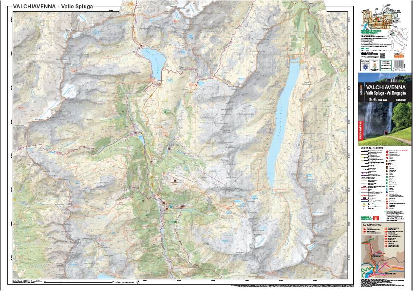 Collana Mappe SeTeMap – Valchiavenna / Valle Spluga / Valbregaglia